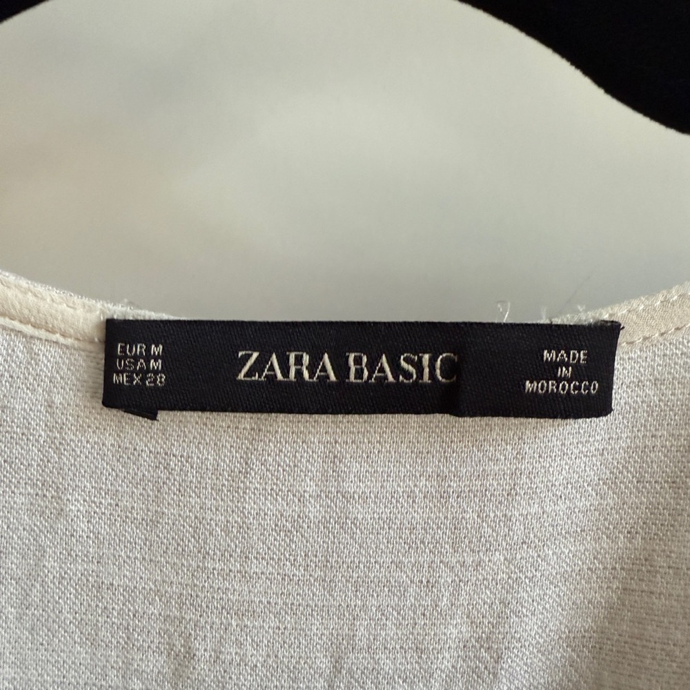 Zara Linen Blend Midi Dress - Picture 3 of 4